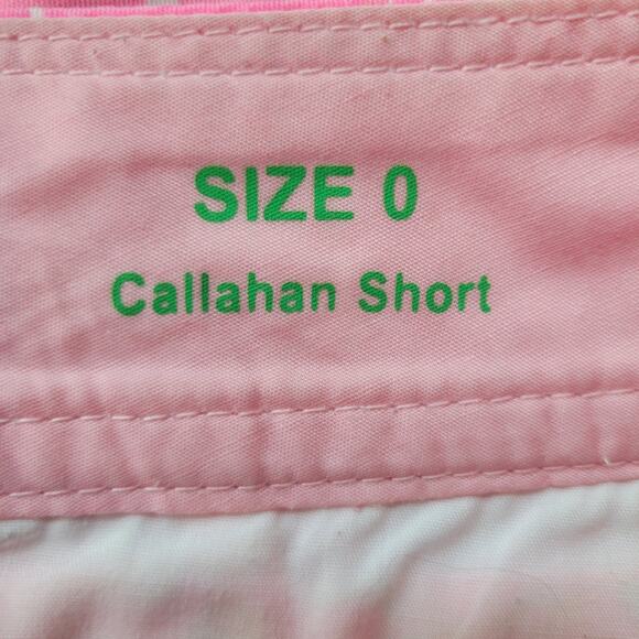 Lilly Pulitzer Callahan Shorts Pink Size 0 - Picture 3 of 8